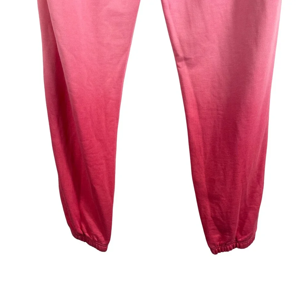 BOBS from‎ Skechers Pink Ombre Sweatpants Size M Elastic Waist Lounge Joggers